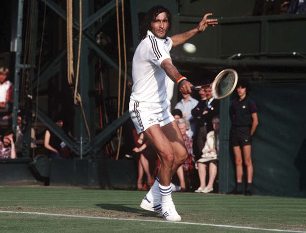 Ilie Nastase tennis player