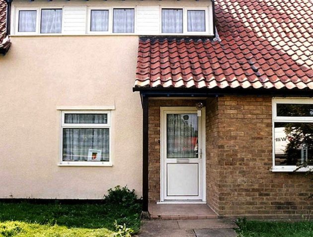 Mandatory Credit: Photo by REX/Shutterstock (439400f) THE FRONT OF IAN HUNTLEYS HOUSE AT 5 COLLEGE CLOSE JESSICA CHAPMAN AND HOLLY WELLS MURDER CASE, SOHAM, CAMBRIDGESHIRE, BRITAIN - 2003