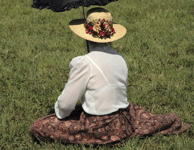 Lady with a parasol