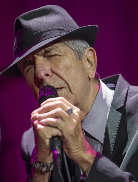 image of canadian leonard cohen