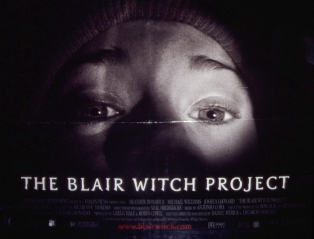 Mandatory Credit: Photo by Everett/REX/Shutterstock (3011851a) THE BLAIR WITCH PROJECT, 1999. © Artisan Entertainment/ Courtesy: Everett Collection. THE BLAIR WITCH PROJECT, 1999. © Artisan Entertainment/ Courtesy: Everett Collection.