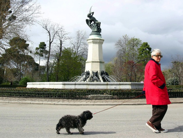 The Lucifer monument in Madrid's Retiro Park (Photo: Press Association)