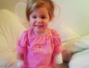 Nude Toddler Porn - Miraculous survival of little girl with meningitis