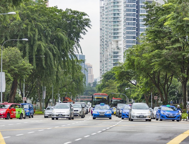 Singapore City Traffic