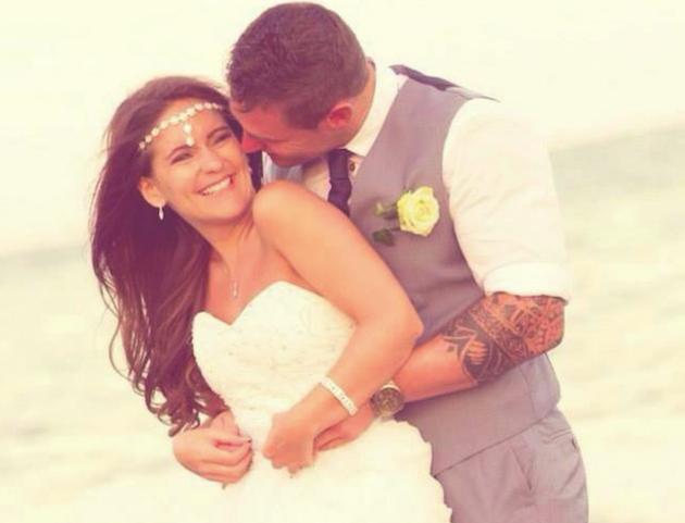 Our beautiful wedding day
