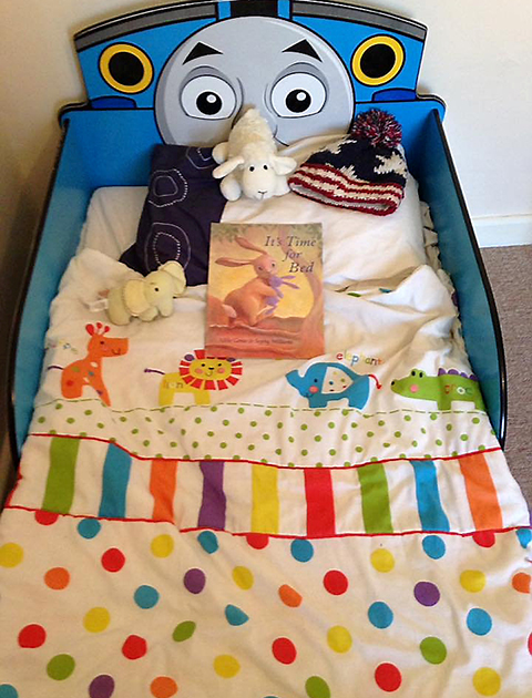 room of Bryan Andrew Lock who died of sudden infant death syndrome