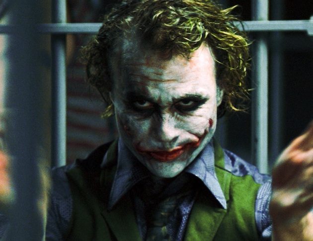 Heath Ledger as The Joker