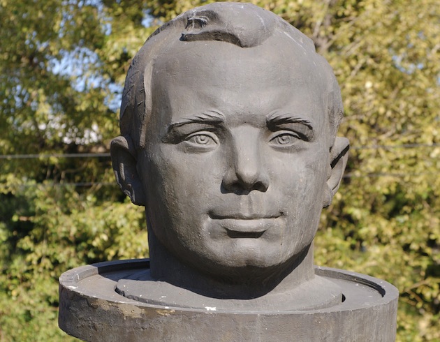 Monument to Yuri Gagarin in Russia