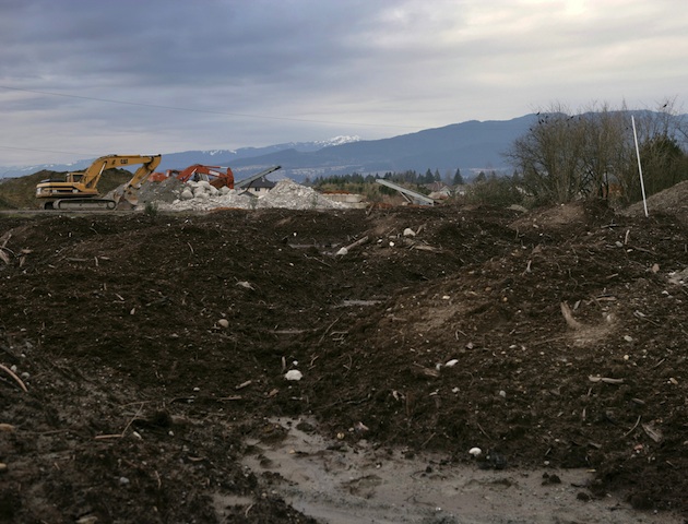 REX/Shutterstock Investigators excavated Pickton's Port Coquitlam farm.