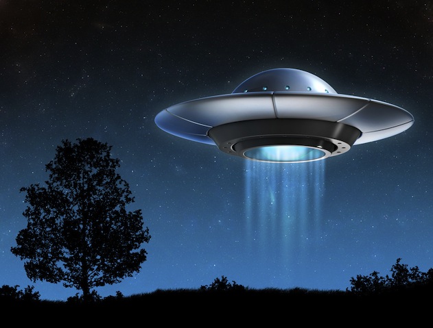 Alien spaceship (iStockphoto)