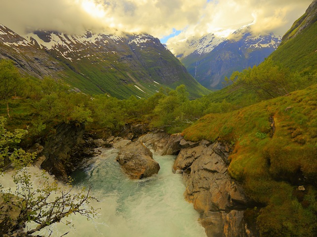 The mountains outside Bergen, Norway (iStockphoto)