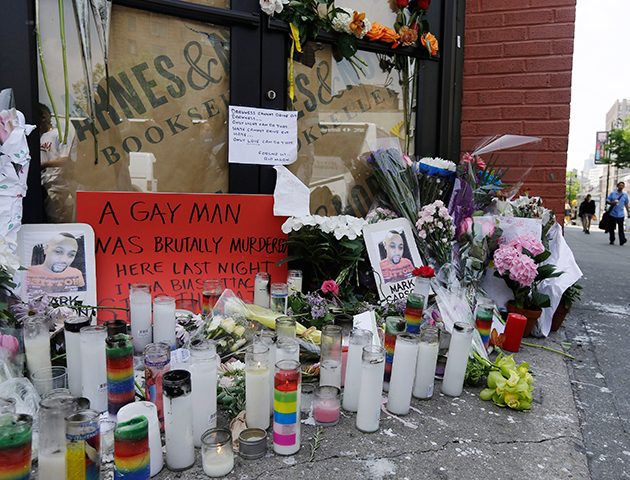 Tributes laid to Mark (Photo: PA Photos)
