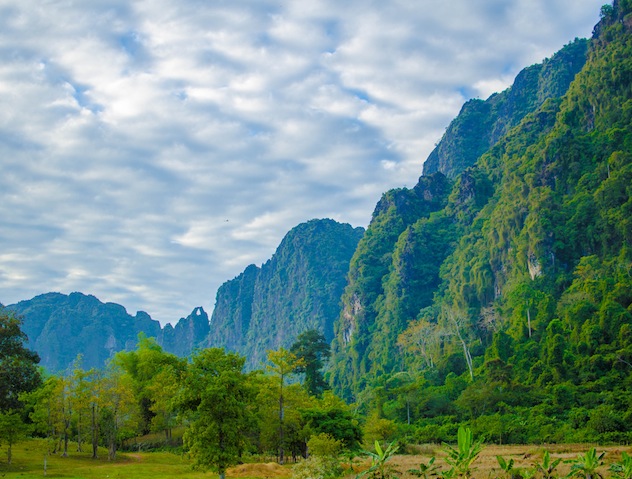 The mountains of Laos