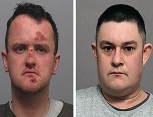Stephen Beadman and Luke Harlow (Picture: Rex Features)