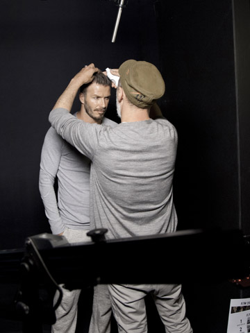 David Beckham Borrows Prince Harry S Hair Stylist For Sexy Shoot