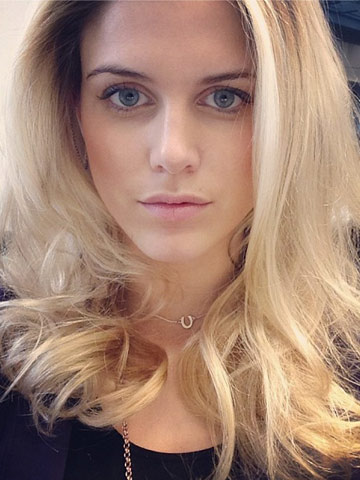 'Blonde and bouncy' Made In Chelsea star Ashley James 