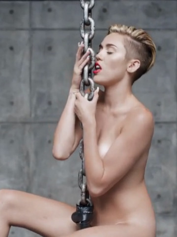 Miley Cyrus Art Porn - Oh put some clothes on, Miley Cyrus, getting totally naked ...