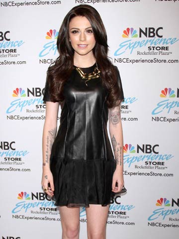 OMG! Cher Lloyd reveals hot new dark brown hair and shows 