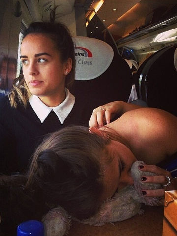 Sore heads? Coronation Street's Georgia May Foote looks ...