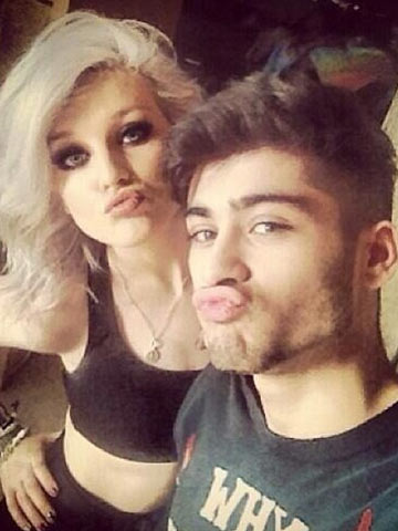 cute zayn malik and perrie edwards handsome dog hatchi looks