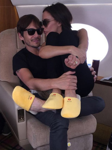 Meet Victoria Beckham S Substitute Husband The Man In Her Life