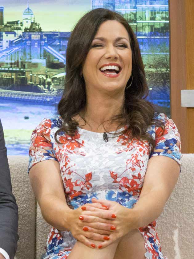 Oops Susanna Reid Flashes Her Pants On Good Morning Britain In New Wardrobe Malfunction Celebsnow 