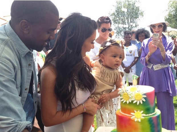 Kim Kardashian, Kanye West and North West | Pictures | Photos | New | Celebrity News