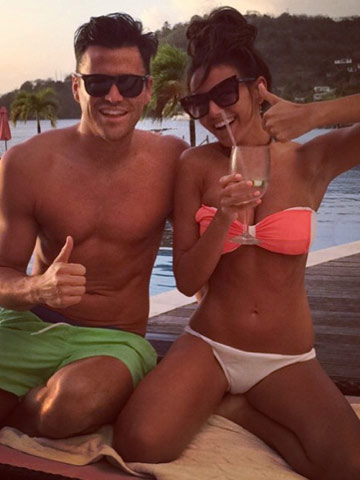 Michelle Keegan Takes Hen Party To Dubai Beach Spot Where Mark Michelle Keegan Takes Hen Party To Dubai Beach Spot Where Mark Wright Proposed And Re Enacts It In The Same Dress
