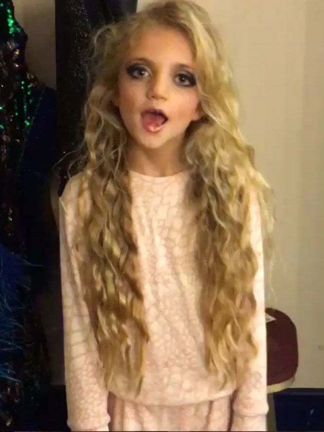 Katie Price films Princess's response to make-up controversy and you