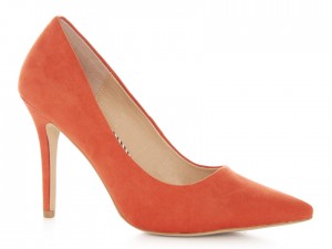 Yes, these orange heels are £10! We'll take them in every colour