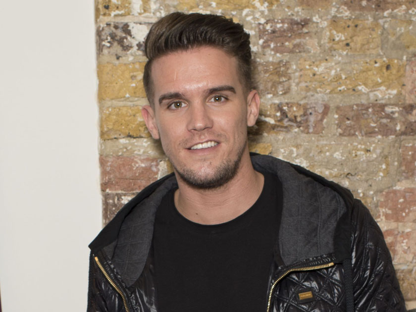 Mandatory Credit: Photo by Simon Ford/REX/Shutterstock (4379263bg) Gaz Beadle MediaSkin Gifting Lounge, London, Britain - 19 Jan 2015