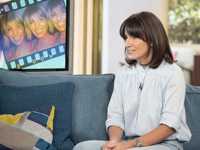 EDITORIAL USE ONLY. NO MERCHANDISING Mandatory Credit: Photo by Ken McKay/ITV/REX/Shutterstock (5909040aj) Davina McCall 'This Morning' TV show, London, UK - 22 Sep 2016 DAVINA McCALL: 'I'VE MADE THE MISTAKES SO YOU DON'T HAVE TO' - Davina McCall is best known for presenting some of the most iconic shows on British television. But behind the laughter Davina was recovering from a life of chaos and abandonment. From drug addiction and the death of her sister to living with her husbands infuriating habits, With a career spanning more than twenty years, she has put her hard earned wisdom into her new book Lessons Ive Learned revealing the highs and lows of her world beyond the cameras. She also will be giving us the low-down on her new ITV series This Time Next Year which starts in October and weve got an exclusive clip to show.