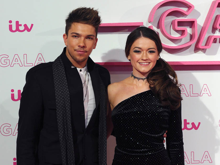 Mandatory Credit: Photo by REX/Shutterstock (7491740bl) Matt Terry and Emily Middlemas The ITV Gala, London Palladium, UK - 24 Nov 2016