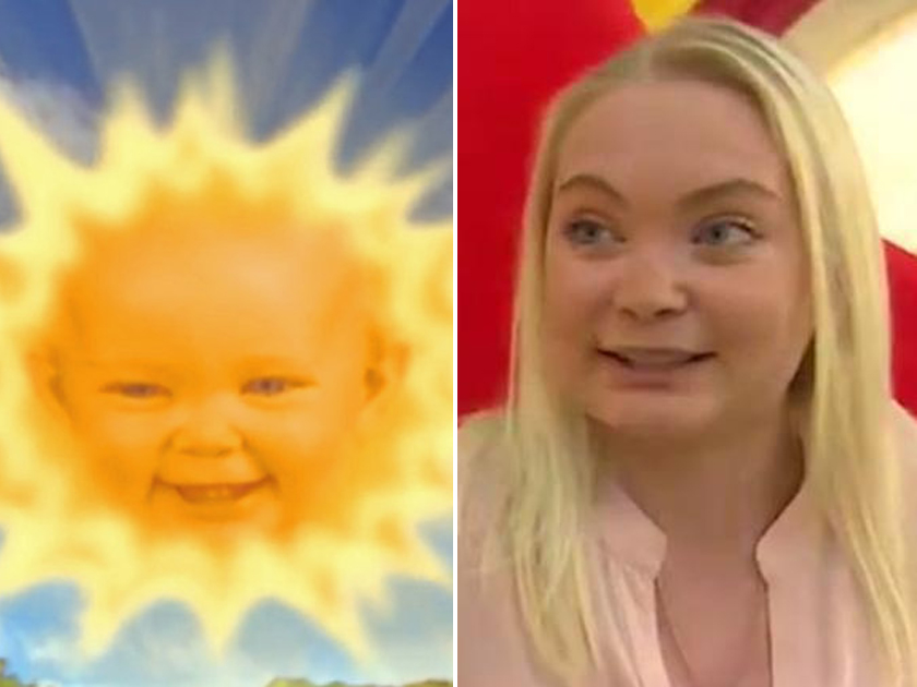 Remember the Sun Baby from Teletubbies? See what she looks like now