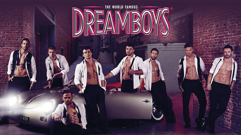 Rogan with The Dreamboys