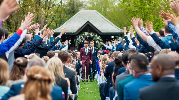Tom Daley and Dustin Lance Black share photos from their wedding – and they’re beautiful!