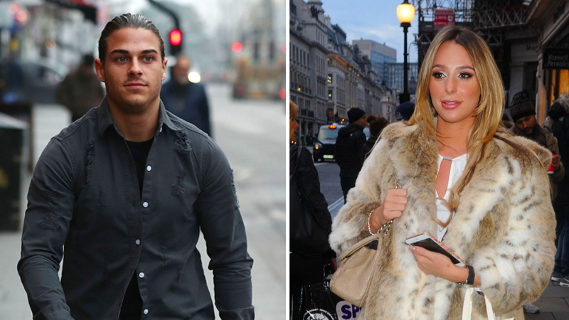 TOWIE’s Chris Clark and Amber Dowding enjoy romantic London date night