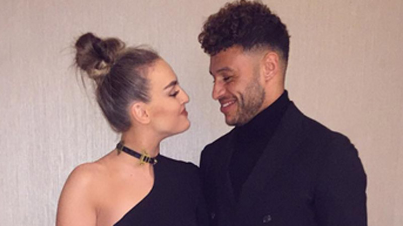 Couple goals! Perrie Edwards and Alex Oxlade-Chamberlain show off their limbo skills in HILARIOUS bedroom video
