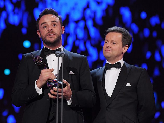 Ant McPartlin fights back tears on stage at NTA Awards 2018