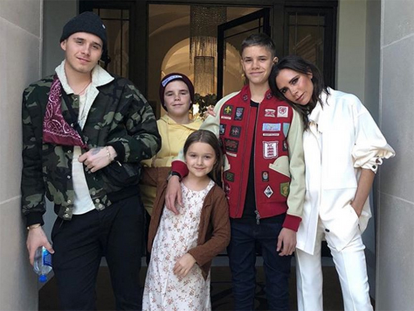 Image result for beckham family