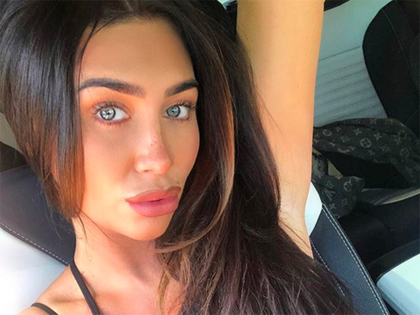 Lauren Goodger Shows Off Her Amazing Bum In Thong Bodysuit