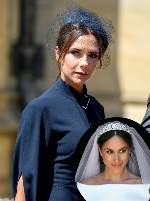 victoria beckham meghan markle wedding dress