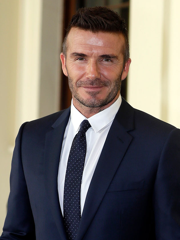 david beckham splashes three