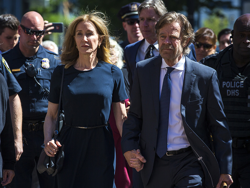 felicity huffman sentenced prison time