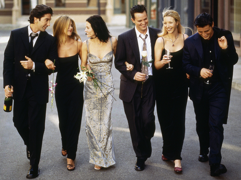 jennifer aniston reveals friends stars working together