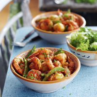 Slimming World recipe: King prawn and potato stew