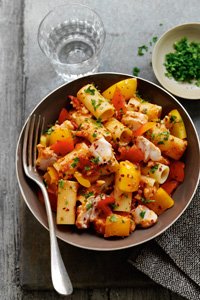 Try this Slimming World Hake and rigatoni pasta recipe for a lovely low-calorie lunch or dinner.
