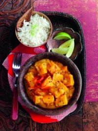 This colourful, zingy curry is delicious on its own or as a sizzling side dish. The fragrant spices and lemon grass complement the pumpkin perfectly, making it a must for any Thai food fans.