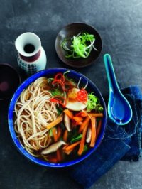 Noodles and soup are a match made in heaven and you ’ll love this delicious version featuring meaty shiitake mushrooms and boiled egg.
