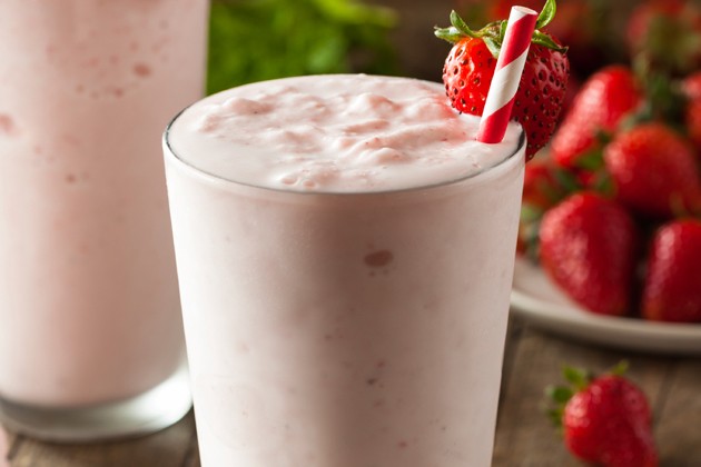 Day 23, Strawberry Milkshake